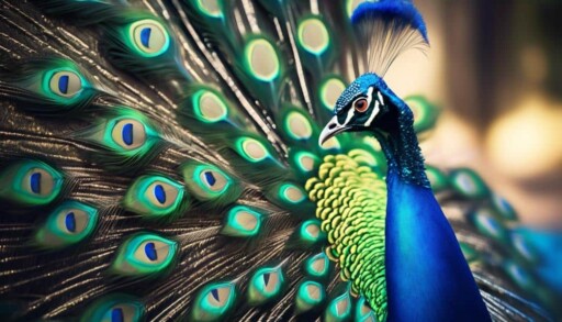 colorful birds with long tails