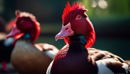 distinctive breed of duck