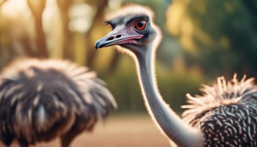 fast running flightless birds