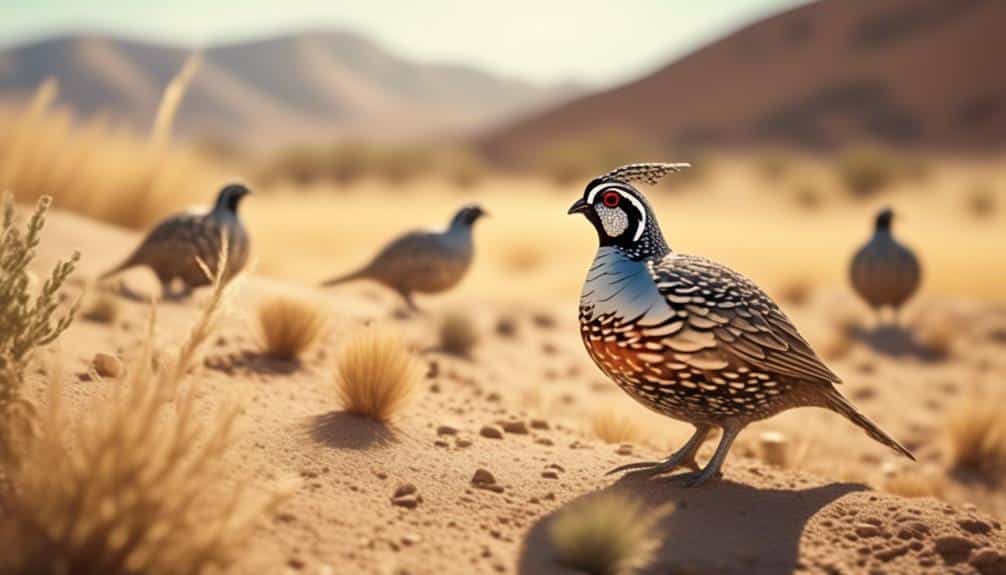 small desert dwelling quail