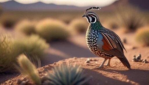 small ground dwelling bird