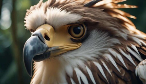 endangered majestic national bird