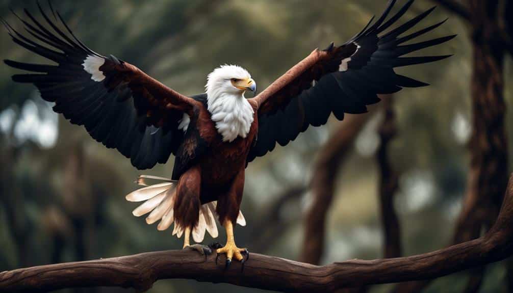 majestic bird of prey