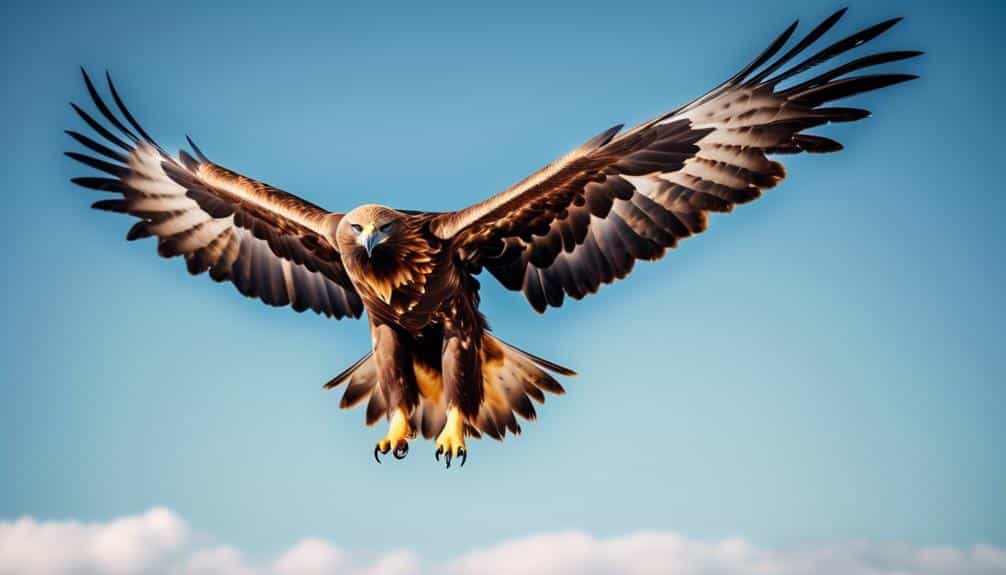 majestic predatory bird species
