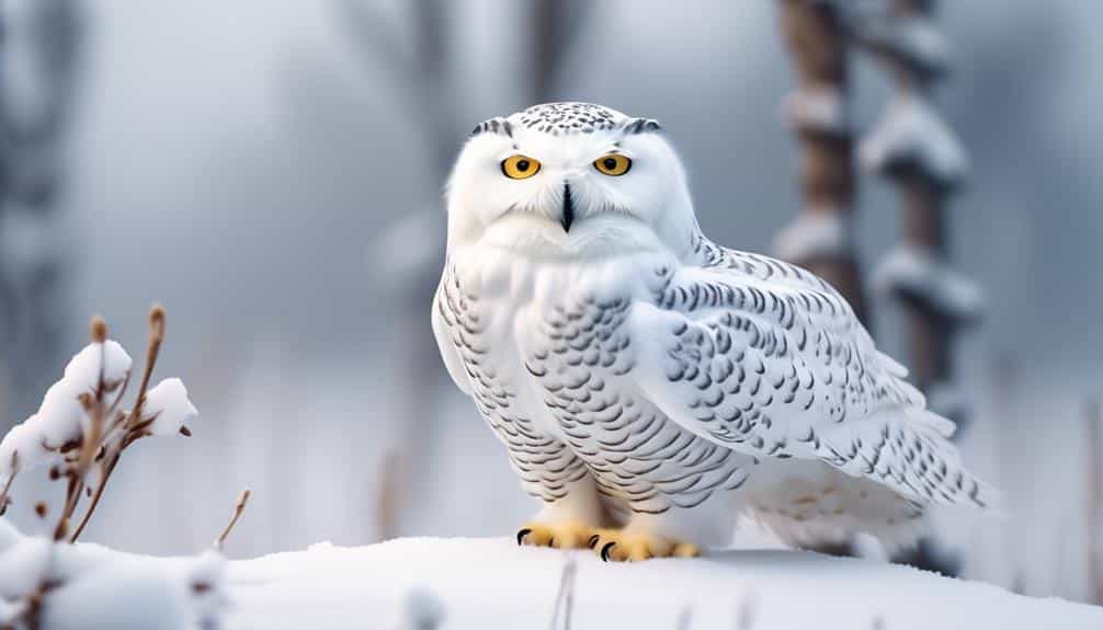 arctic bird of prey