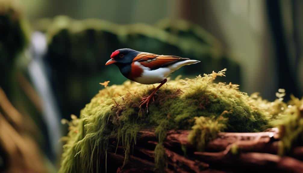 small bird of africa