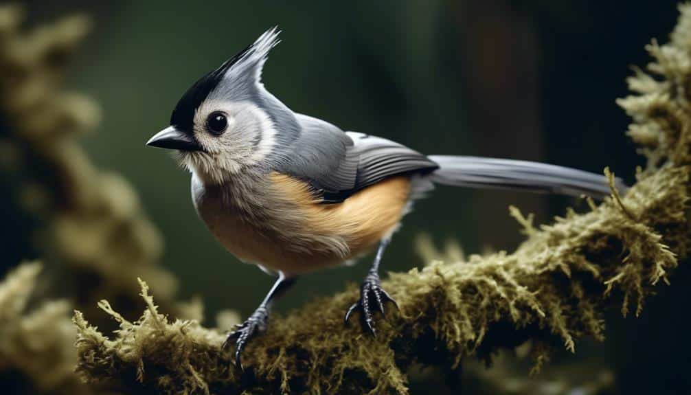 small bird with distinctive crest