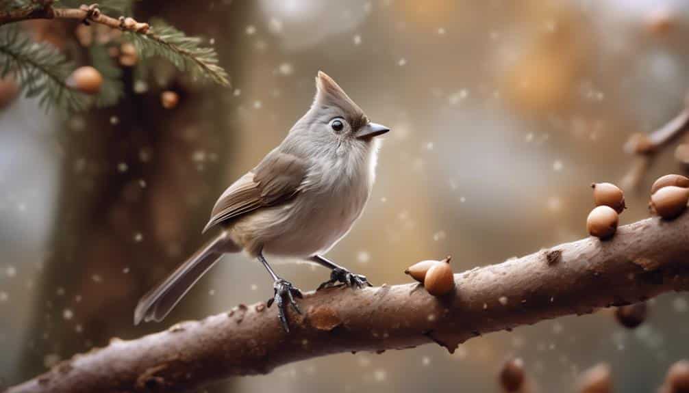 small bird with oak habitat