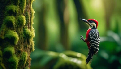 fascinating birds with drumming