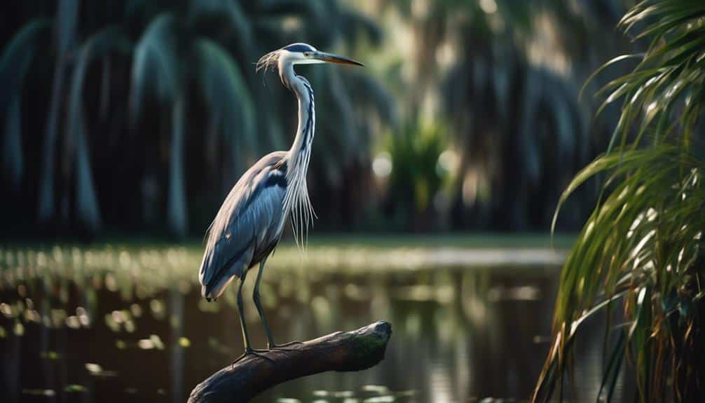graceful water birds