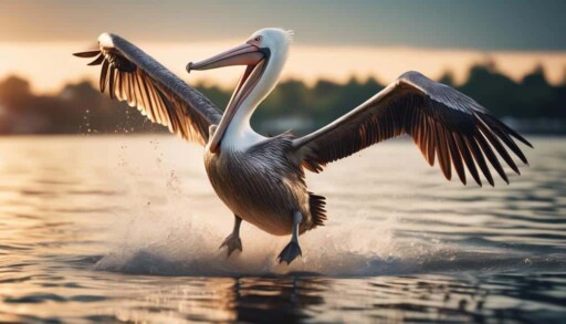 coastal bird with large beak