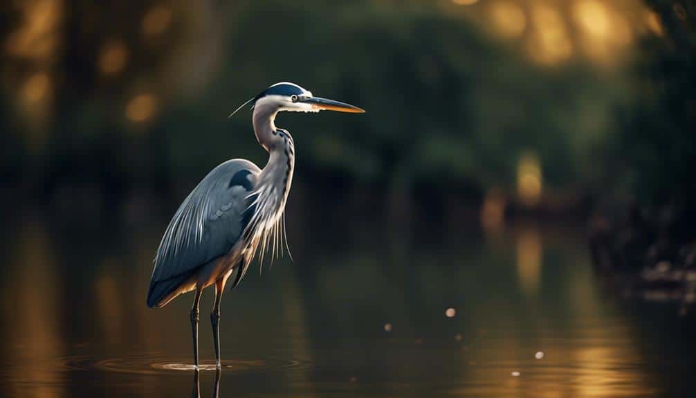 graceful bird with long legs