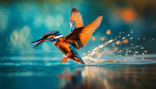 colorful bird with long beak