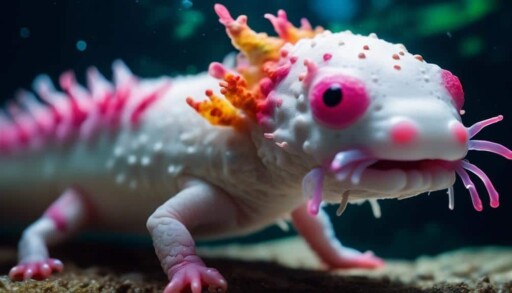 unique spotted aquatic creature