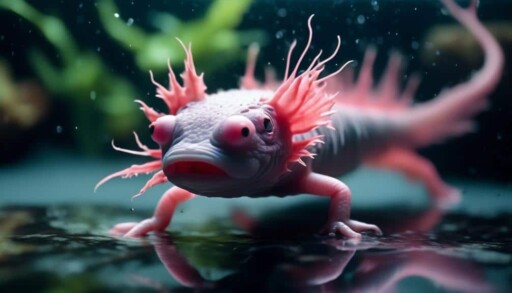 axolotl auditory sensitivity