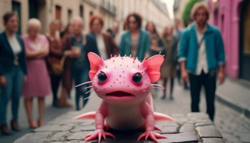 french translation of axolotl