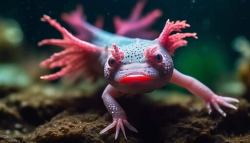 unique features of female axolotls