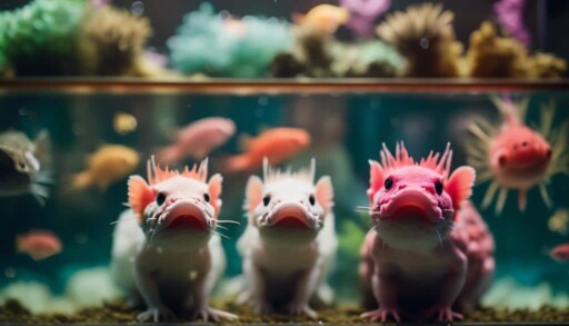 axolotls available at california s local pet stores