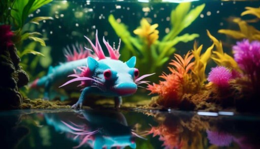 axolotl appearance and environment