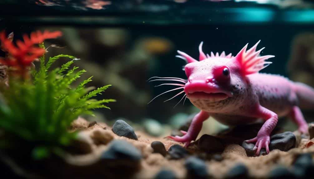 aquarium decorations and substrate