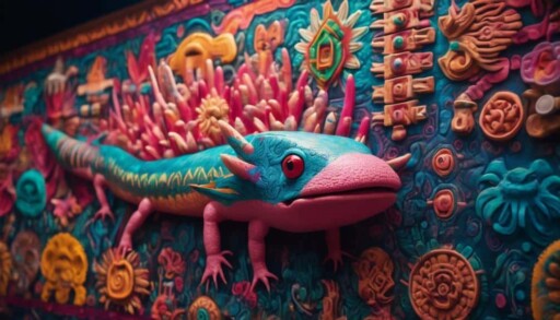 cultural symbol meets mythical creature