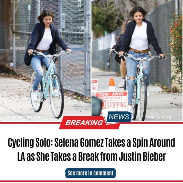 Cycling Solo: Selena Gomez Takes a Spin Around LA as She Takes a Break from Justin Bieber