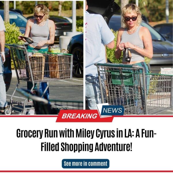 Grocery Run with Miley Cyrus in LA: A Fun-Filled Shopping Adventure!