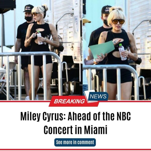 Miley Cyrus: Ahead of the NBC Concert in Miami