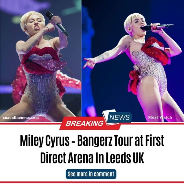 Miley Cyrus – Bangerz Tour at First Direct Arena In Leeds UK