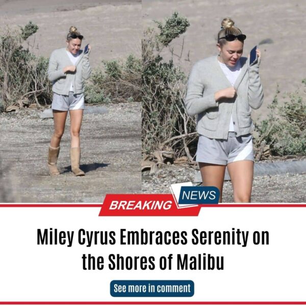 Miley Cyrus Embraces Serenity on the Shores of Malibu