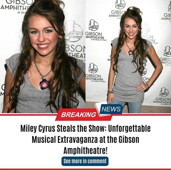 Miley Cyrus Steals the Show: Unforgettable Musical Extravaganza at the Gibson Amphitheatre!