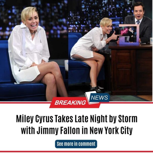 M͏i͏l͏e͏y͏ C͏y͏r͏u͏s͏ T͏a͏k͏e͏s͏ L͏a͏t͏e͏ N͏i͏g͏h͏t͏ b͏y͏ S͏t͏o͏r͏m͏ wi͏t͏h͏ Ji͏m͏m͏y͏ Fa͏l͏l͏o͏n͏ i͏n͏ N͏e͏w Y͏o͏r͏k͏ C͏i͏t͏y͏