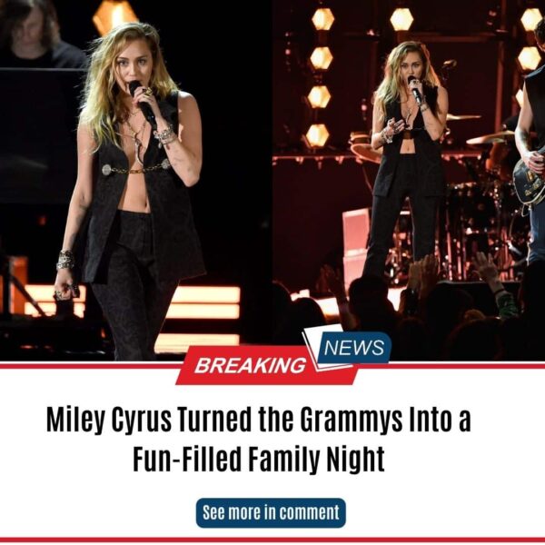 Miley Cyrus Turned the Grammys Into a Fun-Filled Family Night