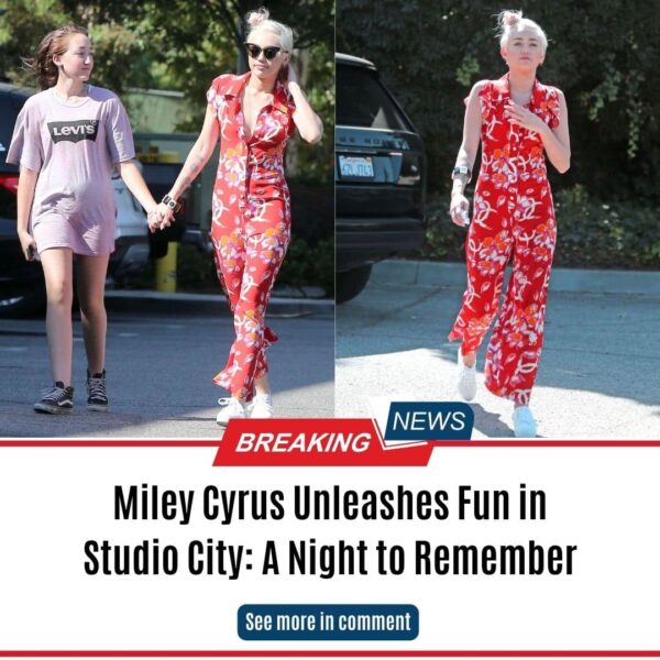 Miley Cyrus Unleashes Fun in Studio City: A Night to Remember