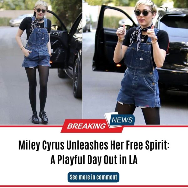 Miley Cyrus Unleashes Her Free Spirit: A Playful Day Out in LA