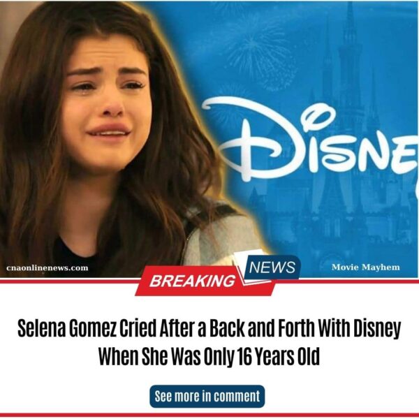 Selena Gomez Cried After a Back and Forth With Disney When She Was Only 16 Years Old