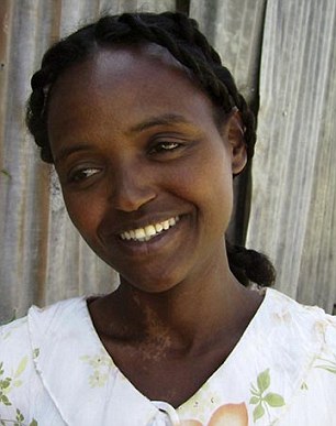 Mentweb, pictured in 2007, left home after she struggled to earn enough money to feed her small family