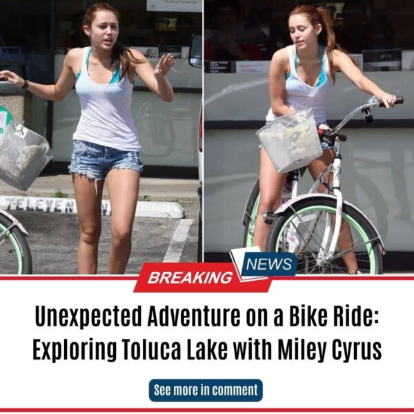 Unexpected Adventure on a Bike Ride: Exploring Toluca Lake with Miley Cyrus