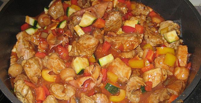 15 Minuten Schaschliktopf