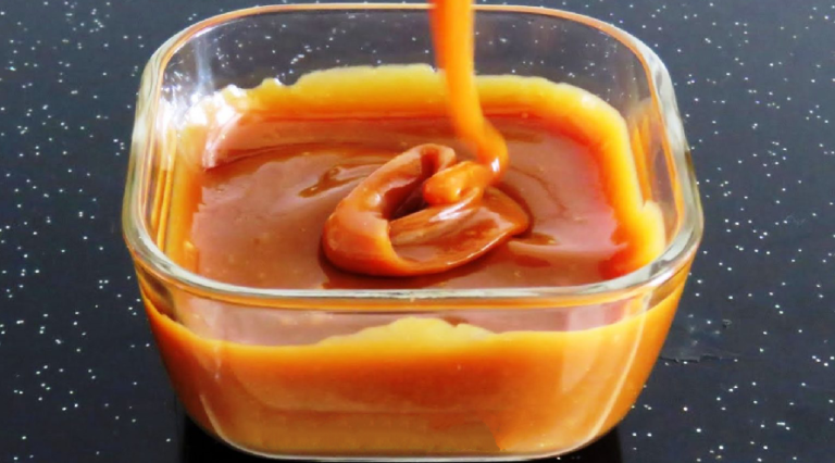 3 Zutaten Karamellsoße in 10 Minuten fertig !