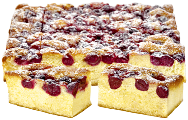 5 Minuten Kirsch Sand Blechkuchen