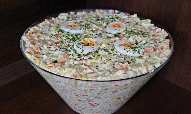 7 Tassen Salat, einzigartig lecker !