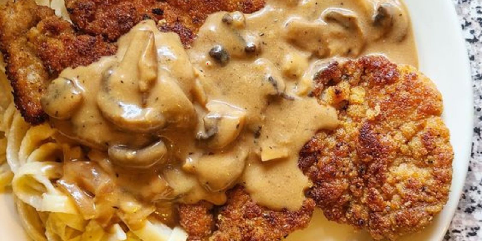 “Schnitzel saucisse”