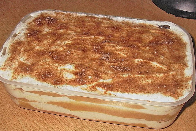 Apfel Zimt Tiramisu (ein entfetteter Apfeltraum)