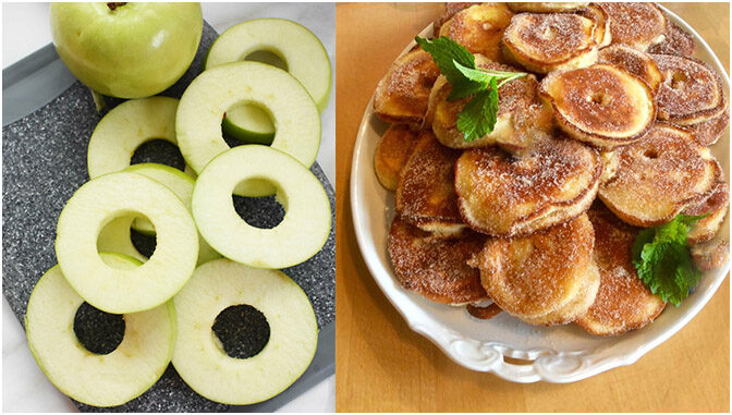 Apfelküchle Boah wie lecker