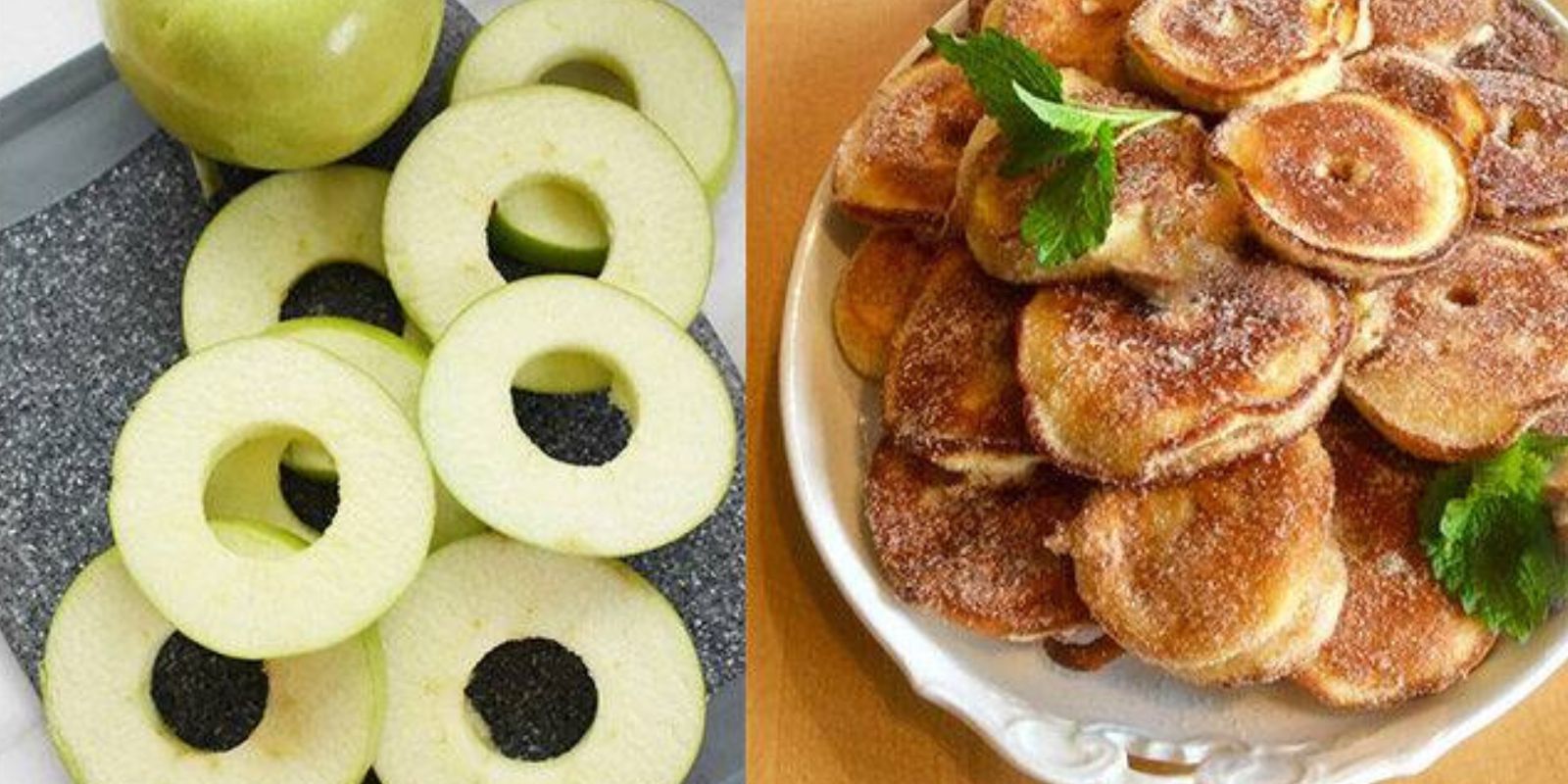 Apfelküchle Boah wie lecker