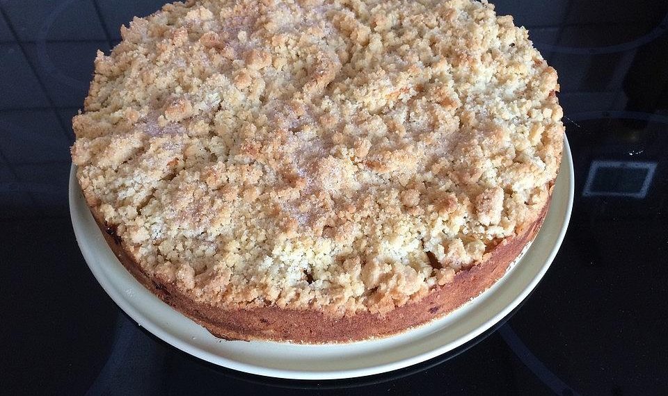 Apfelkuchen mit Streuseln