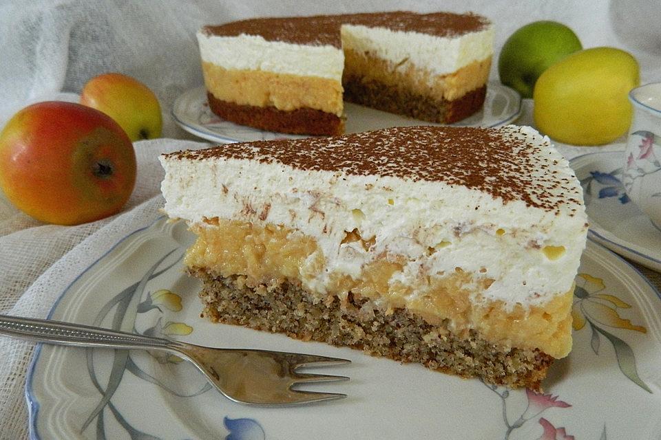 Apfelkuchen, supersaftig