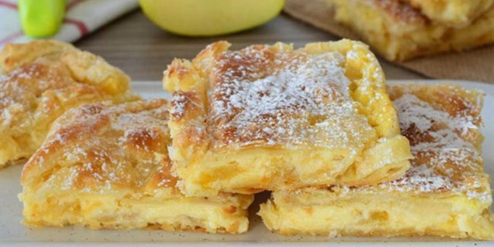 Apfelpudding Schnitten: Eine Verführerische Verbindung von Äpfeln und Pudding