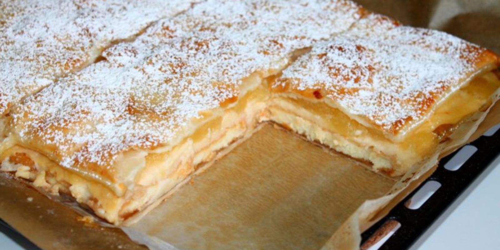 Apfelpudding Schnitten die wirklich immer gelingen